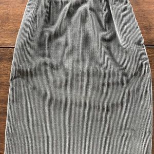 Yves Saint Laurent corduroy skirt